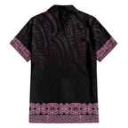 New Zealand Maori Kowhaiwhai Hawaiian Shirt Mawhero Maui and Mangopare