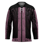 New Zealand Maori Kowhaiwhai Hockey Jersey Mawhero Maui and Mangopare - Aussie Hoodie