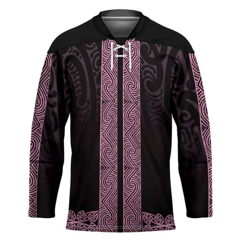 New Zealand Maori Kowhaiwhai Hockey Jersey Mawhero Maui and Mangopare - Aussie Hoodie