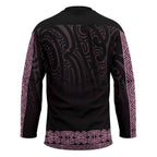 New Zealand Maori Kowhaiwhai Hockey Jersey Mawhero Maui and Mangopare - Aussie Hoodie