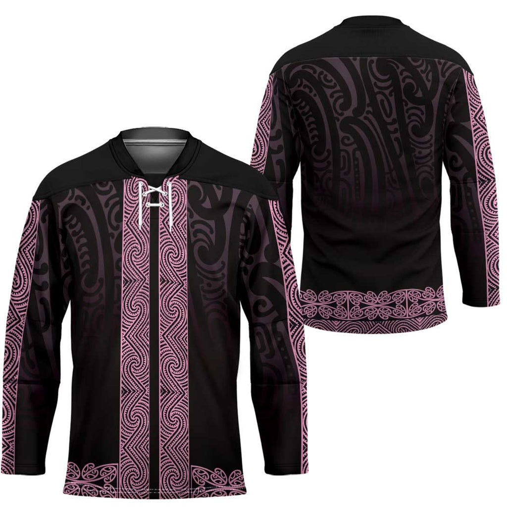 New Zealand Maori Kowhaiwhai Hockey Jersey Mawhero Maui and Mangopare - Aussie Hoodie