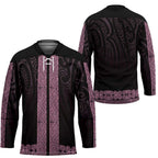 New Zealand Maori Kowhaiwhai Hockey Jersey Mawhero Maui and Mangopare - Aussie Hoodie