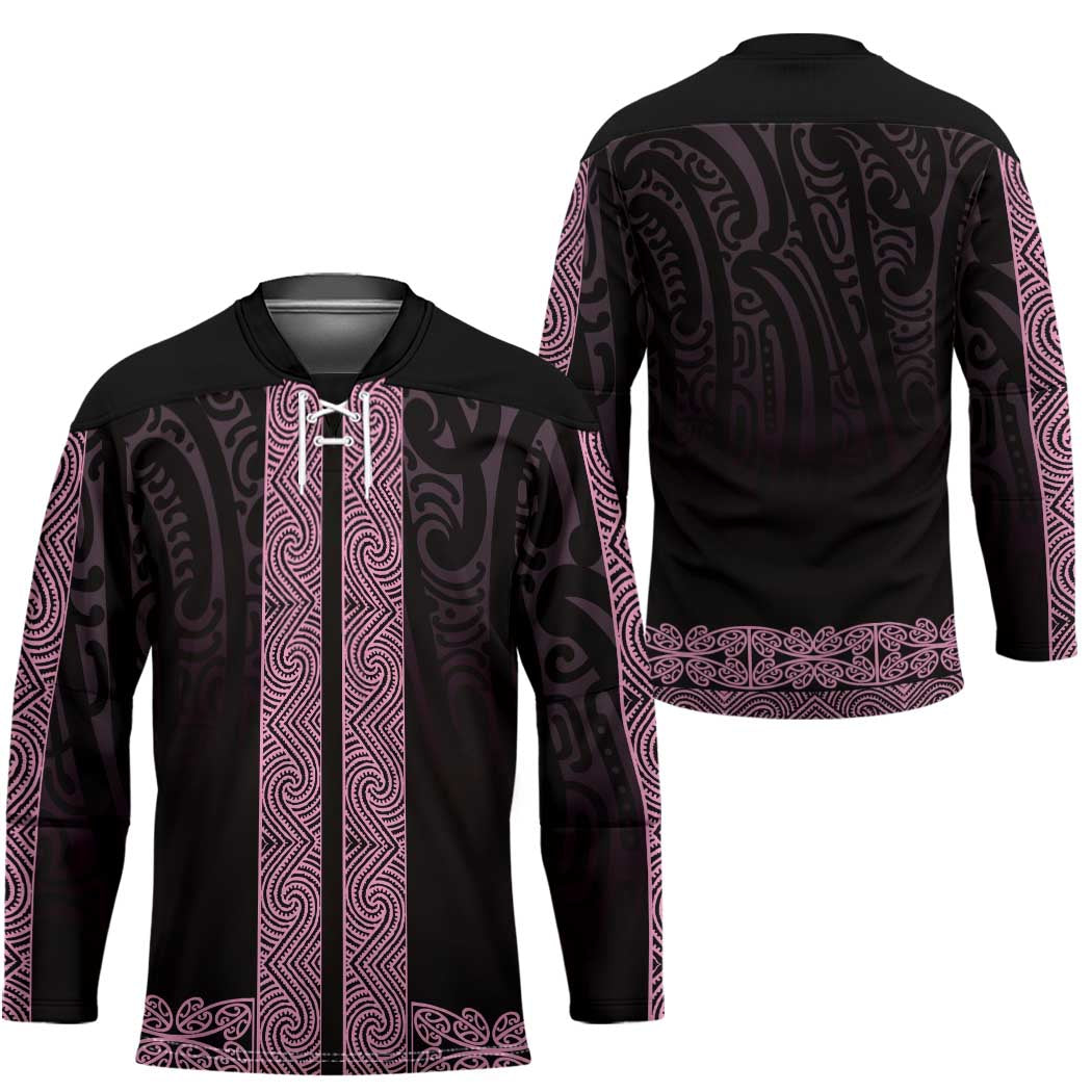 New Zealand Maori Kowhaiwhai Hockey Jersey Mawhero Maui and Mangopare - Aussie Hoodie