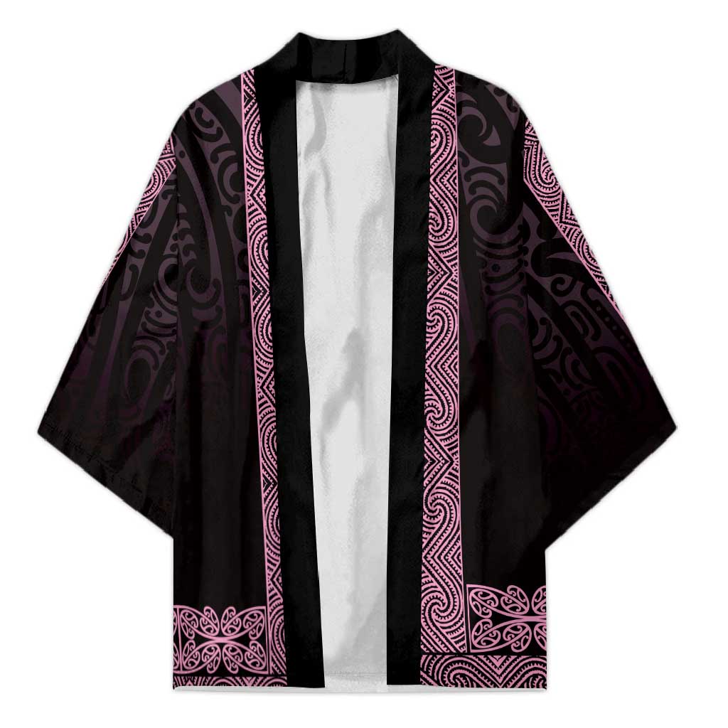 New Zealand Maori Kowhaiwhai Kimono Mawhero Maui and Mangopare - Aussie Hoodie
