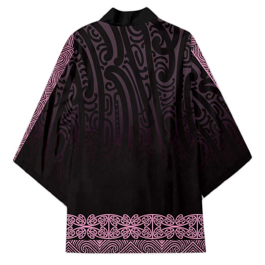 New Zealand Maori Kowhaiwhai Kimono Mawhero Maui and Mangopare - Aussie Hoodie
