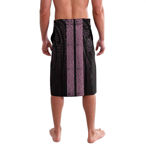 New Zealand Maori Kowhaiwhai Lavalava Mawhero Maui and Mangopare