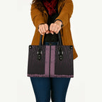 New Zealand Maori Kowhaiwhai Leather Bag Mawhero Maui and Mangopare - Aussie Hoodie