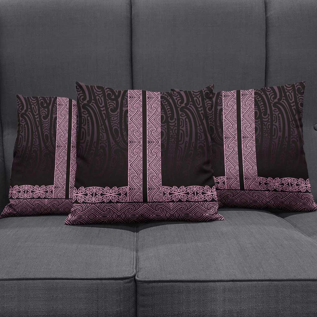 New Zealand Maori Kowhaiwhai Pillow Cover Mawhero Maui and Mangopare - Aussie Hoodie