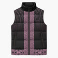 New Zealand Maori Kowhaiwhai Sleeveless Puffer Jacket Mawhero Maui and Mangopare - Aussie Hoodie