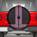 New Zealand Maori Kowhaiwhai Spare Tire Cover Mawhero Maui and Mangopare