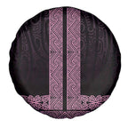 New Zealand Maori Kowhaiwhai Spare Tire Cover Mawhero Maui and Mangopare