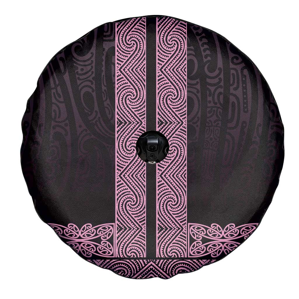 New Zealand Maori Kowhaiwhai Spare Tire Cover Mawhero Maui and Mangopare
