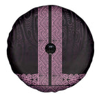 New Zealand Maori Kowhaiwhai Spare Tire Cover Mawhero Maui and Mangopare