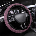 New Zealand Maori Kowhaiwhai Steering Wheel Cover Mawhero Maui and Mangopare