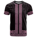 New Zealand Maori Kowhaiwhai T Shirt Mawhero Maui and Mangopare