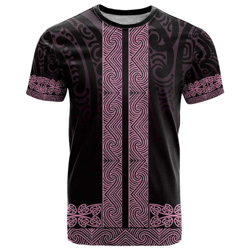 New Zealand Maori Kowhaiwhai T Shirt Mawhero Maui and Mangopare