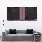 New Zealand Maori Kowhaiwhai Tapestry Mawhero Maui and Mangopare