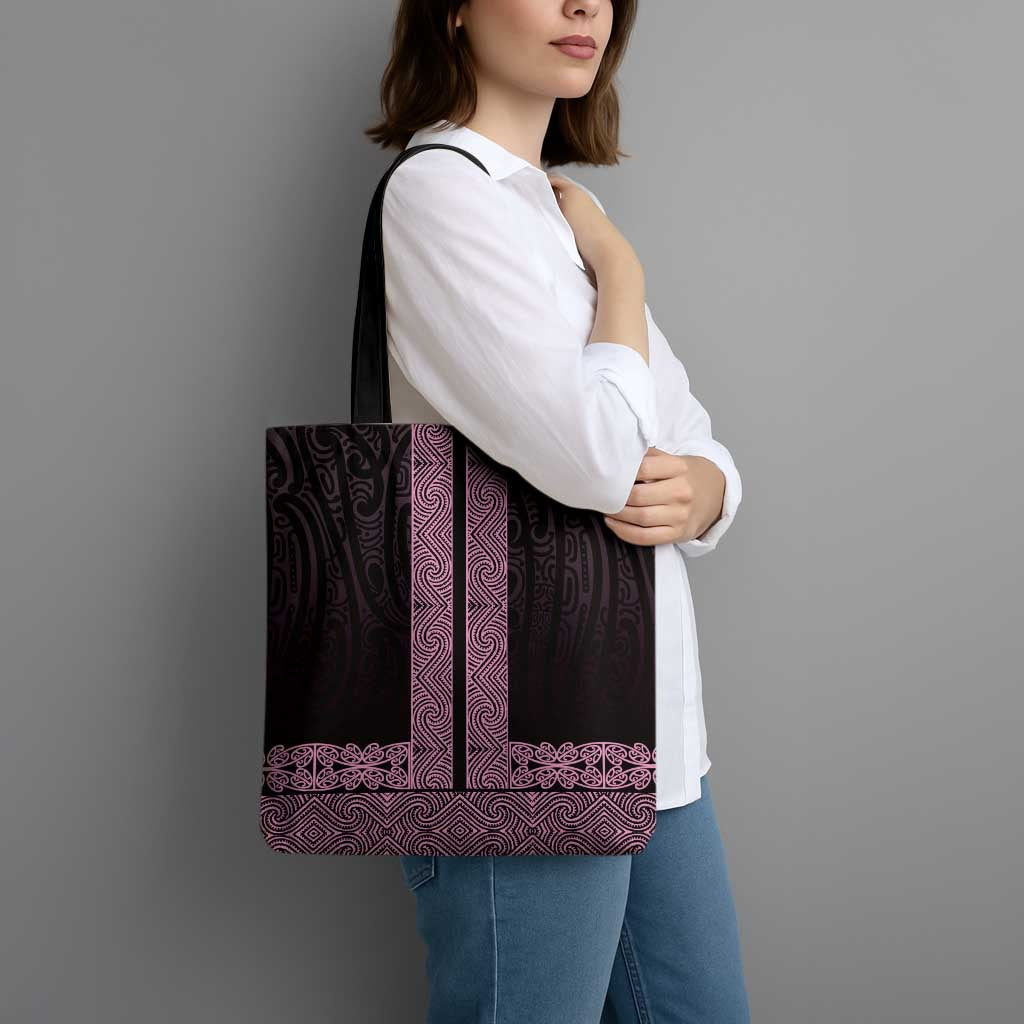 New Zealand Maori Kowhaiwhai Tote Bag Mawhero Maui and Mangopare - Aussie Hoodie