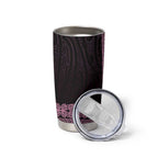 New Zealand Maori Kowhaiwhai Tumbler Cup Mawhero Maui and Mangopare