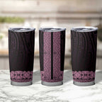 New Zealand Maori Kowhaiwhai Tumbler Cup Mawhero Maui and Mangopare