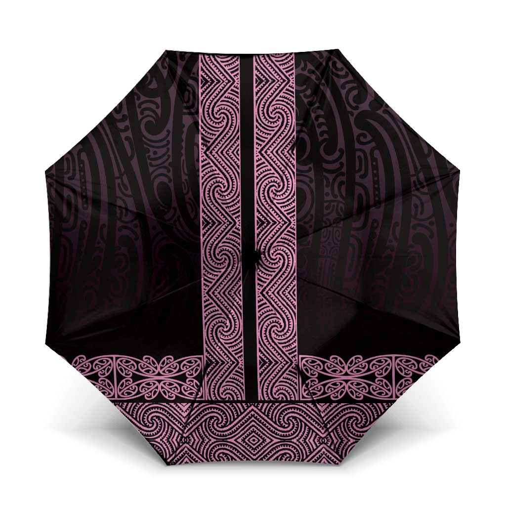 New Zealand Maori Kowhaiwhai Umbrella Mawhero Maui and Mangopare - Aussie Hoodie