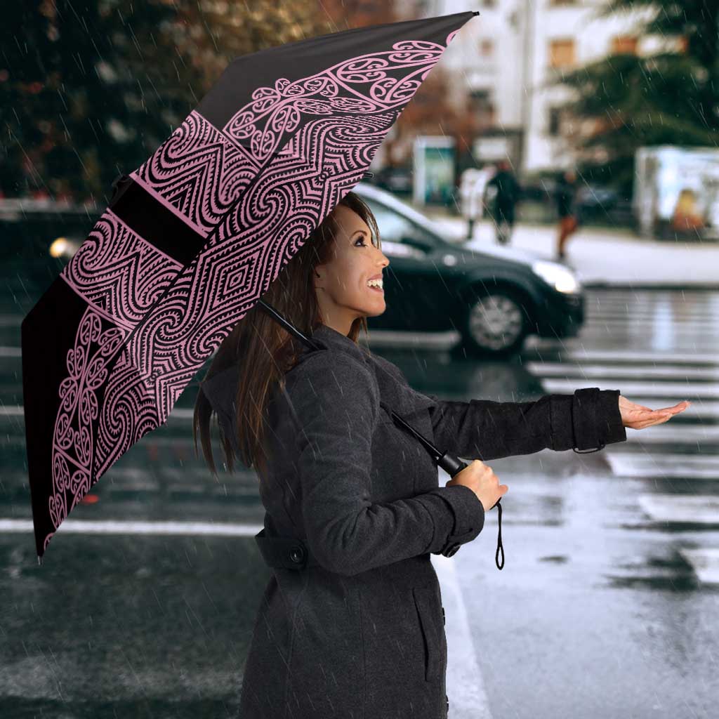 New Zealand Maori Kowhaiwhai Umbrella Mawhero Maui and Mangopare - Aussie Hoodie