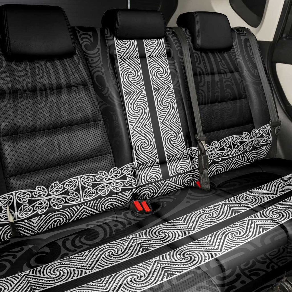 New Zealand Maori Kowhaiwhai Back Car Seat Cover Pango Maui and Mangopare