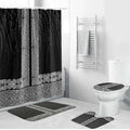 New Zealand Maori Kowhaiwhai Bathroom Set Pango Maui and Mangopare - Aussie Hoodie