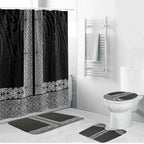 New Zealand Maori Kowhaiwhai Bathroom Set Pango Maui and Mangopare - Aussie Hoodie