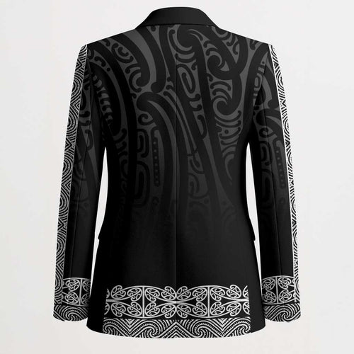 New Zealand Maori Kowhaiwhai Blazer Pango Maui and Mangopare - Aussie Hoodie