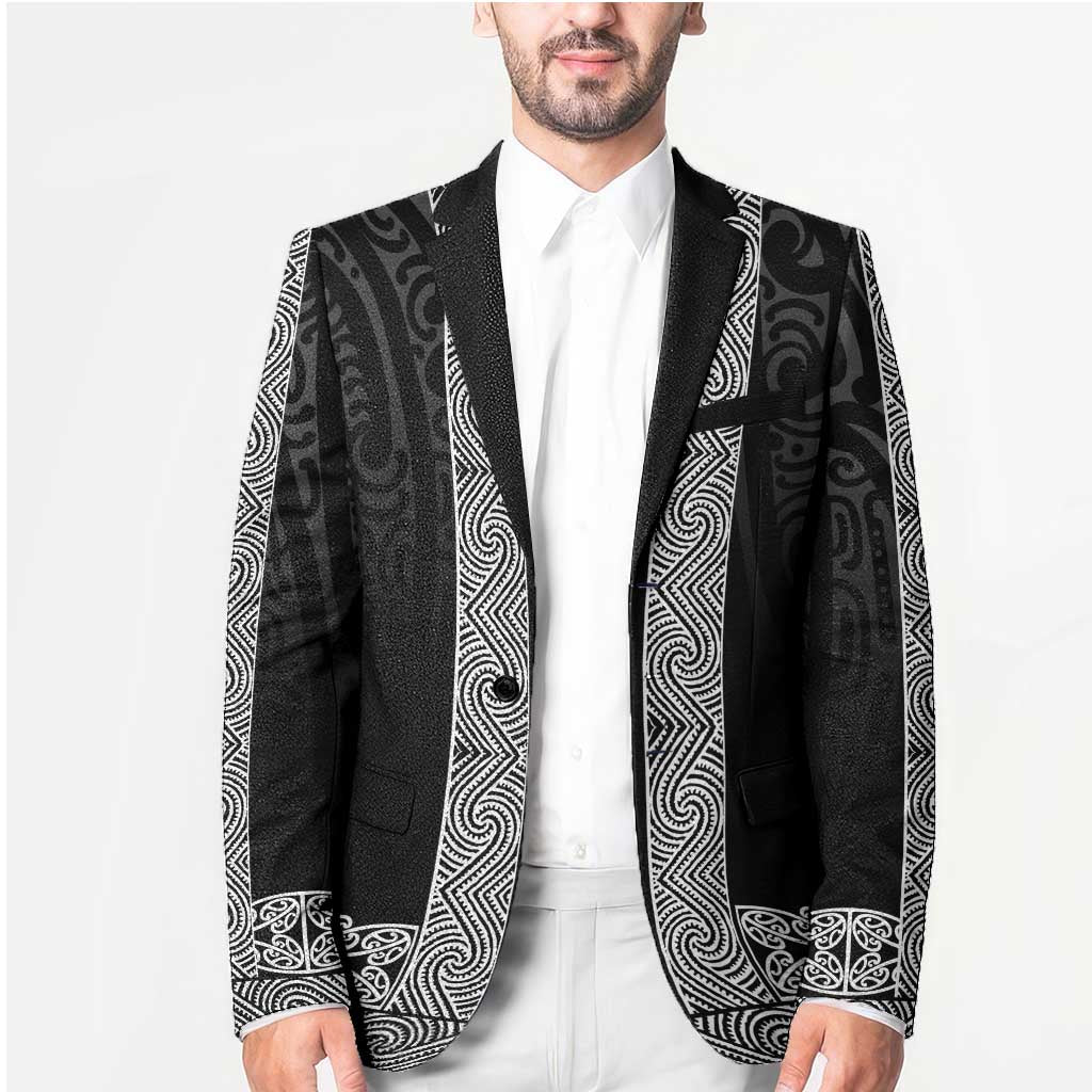 New Zealand Maori Kowhaiwhai Blazer Pango Maui and Mangopare - Aussie Hoodie