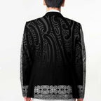 New Zealand Maori Kowhaiwhai Blazer Pango Maui and Mangopare - Aussie Hoodie