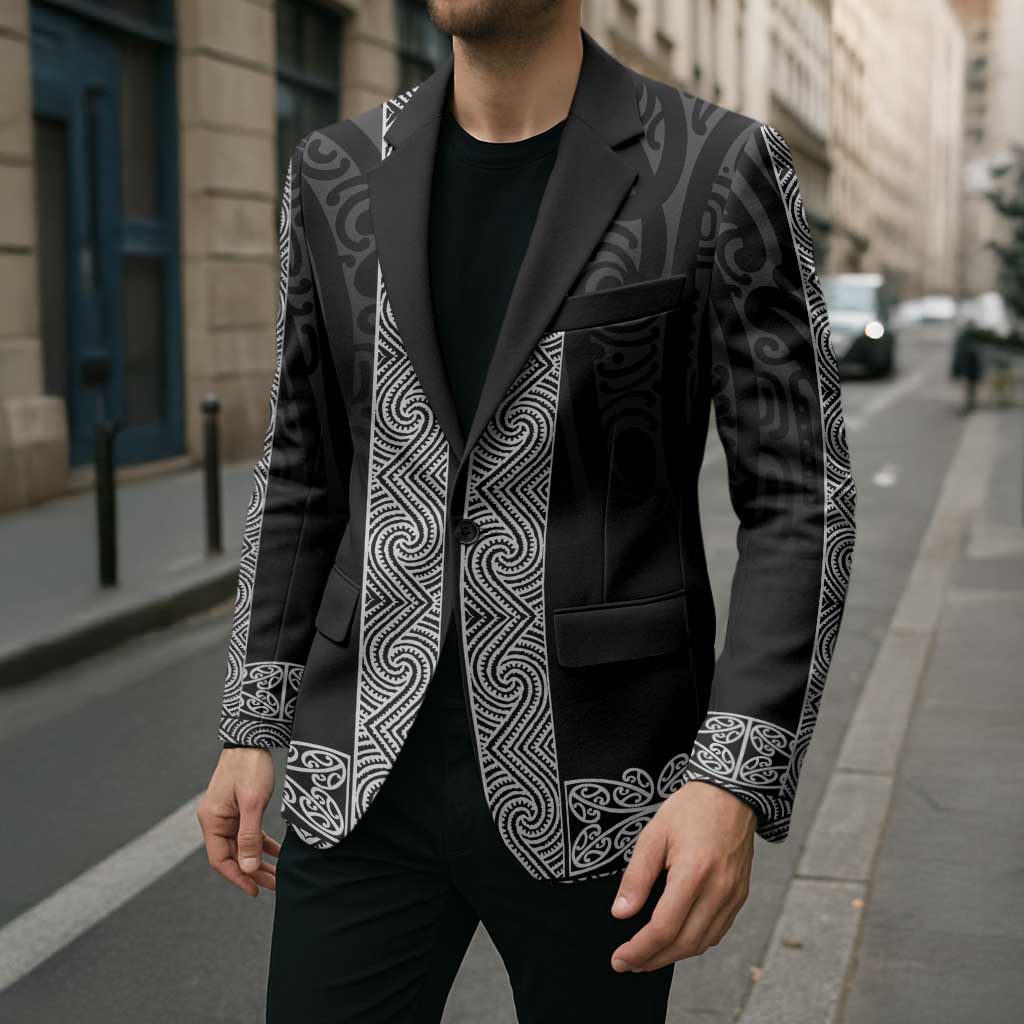 New Zealand Maori Kowhaiwhai Blazer Pango Maui and Mangopare - Aussie Hoodie