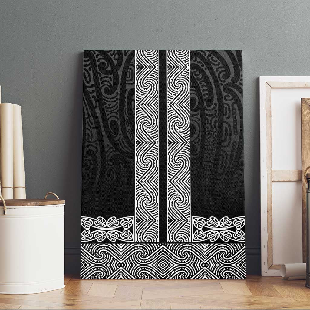 New Zealand Maori Kowhaiwhai Canvas Wall Art Pango Maui and Mangopare