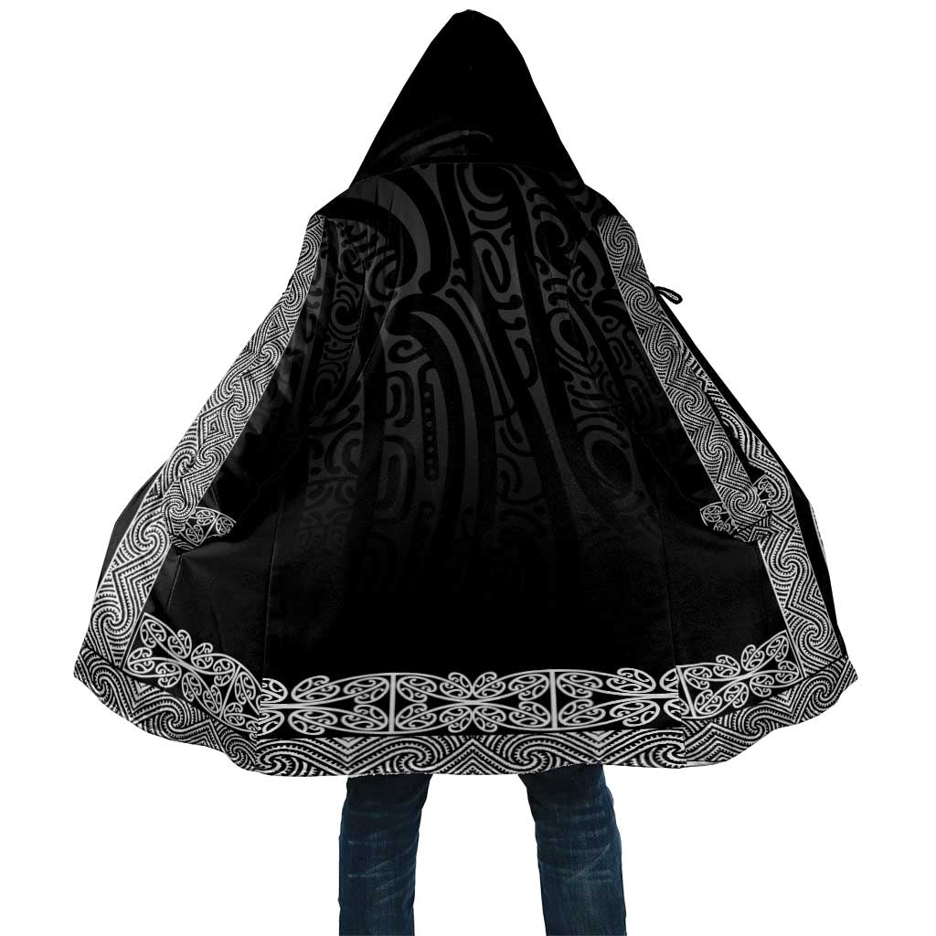 New Zealand Maori Kowhaiwhai Cloak Pango Maui and Mangopare - Aussie Hoodie