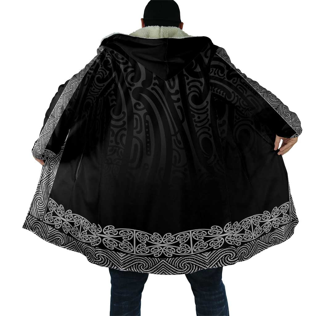 New Zealand Maori Kowhaiwhai Cloak Pango Maui and Mangopare - Aussie Hoodie