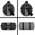 New Zealand Maori Kowhaiwhai Duffle Bag Pango Maui and Mangopare