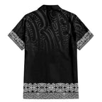 New Zealand Maori Kowhaiwhai Family Matching Mermaid Dress and Hawaiian Shirt Pango Maui and Mangopare