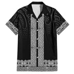 New Zealand Maori Kowhaiwhai Hawaiian Shirt Pango Maui and Mangopare