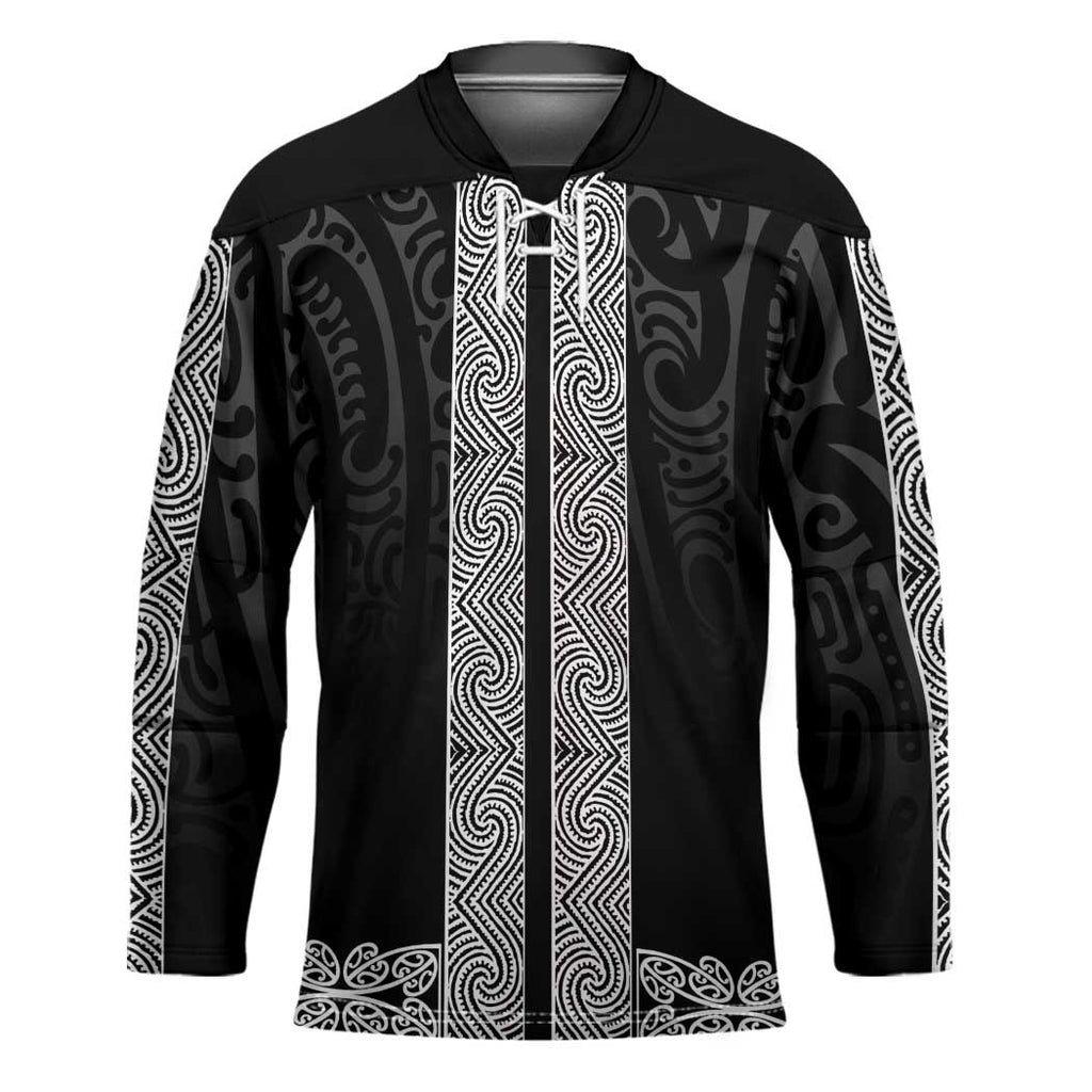New Zealand Maori Kowhaiwhai Hockey Jersey Pango Maui and Mangopare - Aussie Hoodie