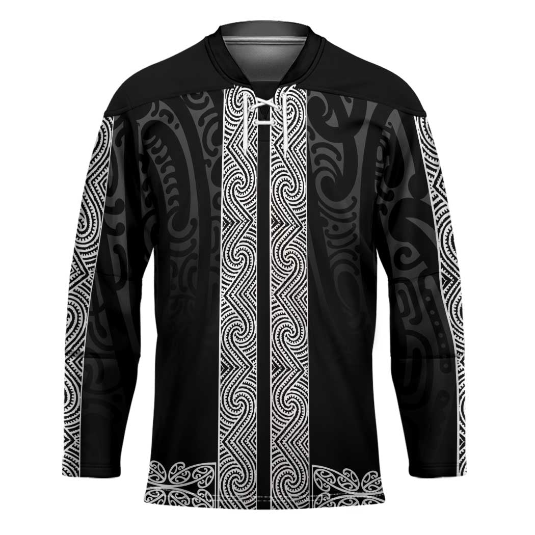 New Zealand Maori Kowhaiwhai Hockey Jersey Pango Maui and Mangopare - Aussie Hoodie