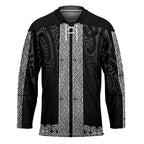 New Zealand Maori Kowhaiwhai Hockey Jersey Pango Maui and Mangopare - Aussie Hoodie