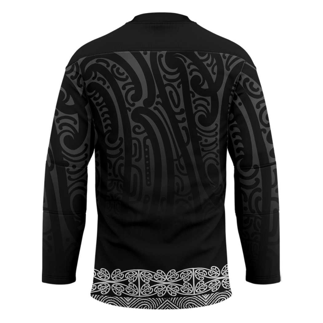 New Zealand Maori Kowhaiwhai Hockey Jersey Pango Maui and Mangopare - Aussie Hoodie