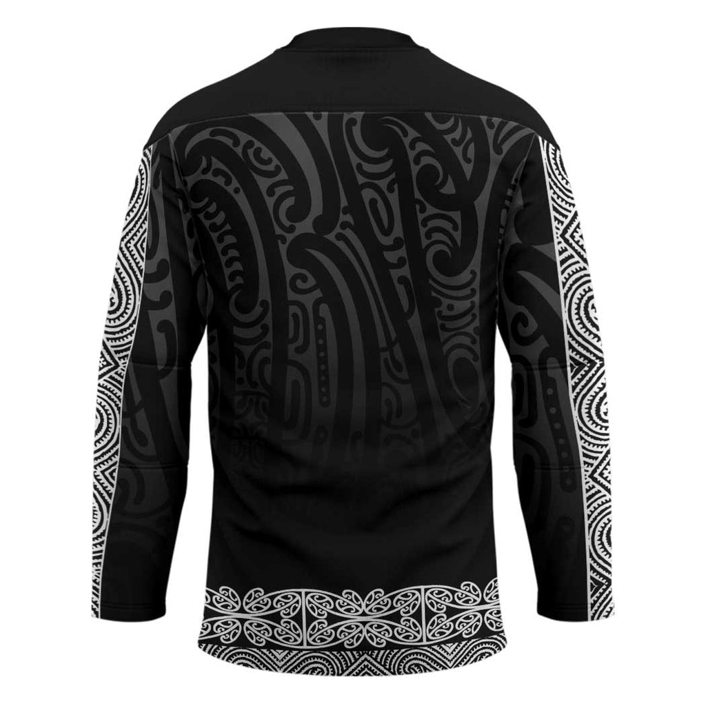 New Zealand Maori Kowhaiwhai Hockey Jersey Pango Maui and Mangopare - Aussie Hoodie