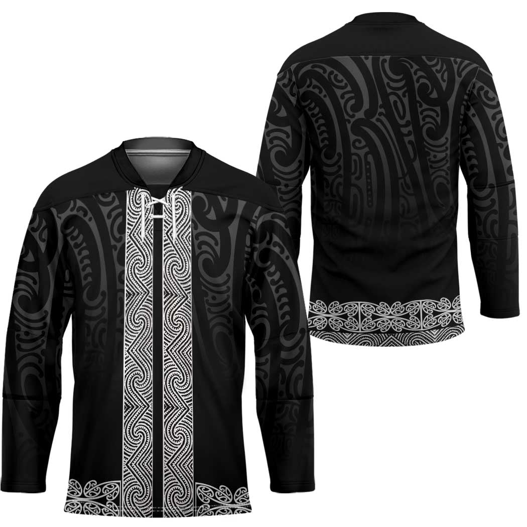 New Zealand Maori Kowhaiwhai Hockey Jersey Pango Maui and Mangopare - Aussie Hoodie