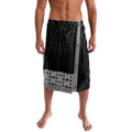 New Zealand Maori Kowhaiwhai Lavalava Pango Maui and Mangopare