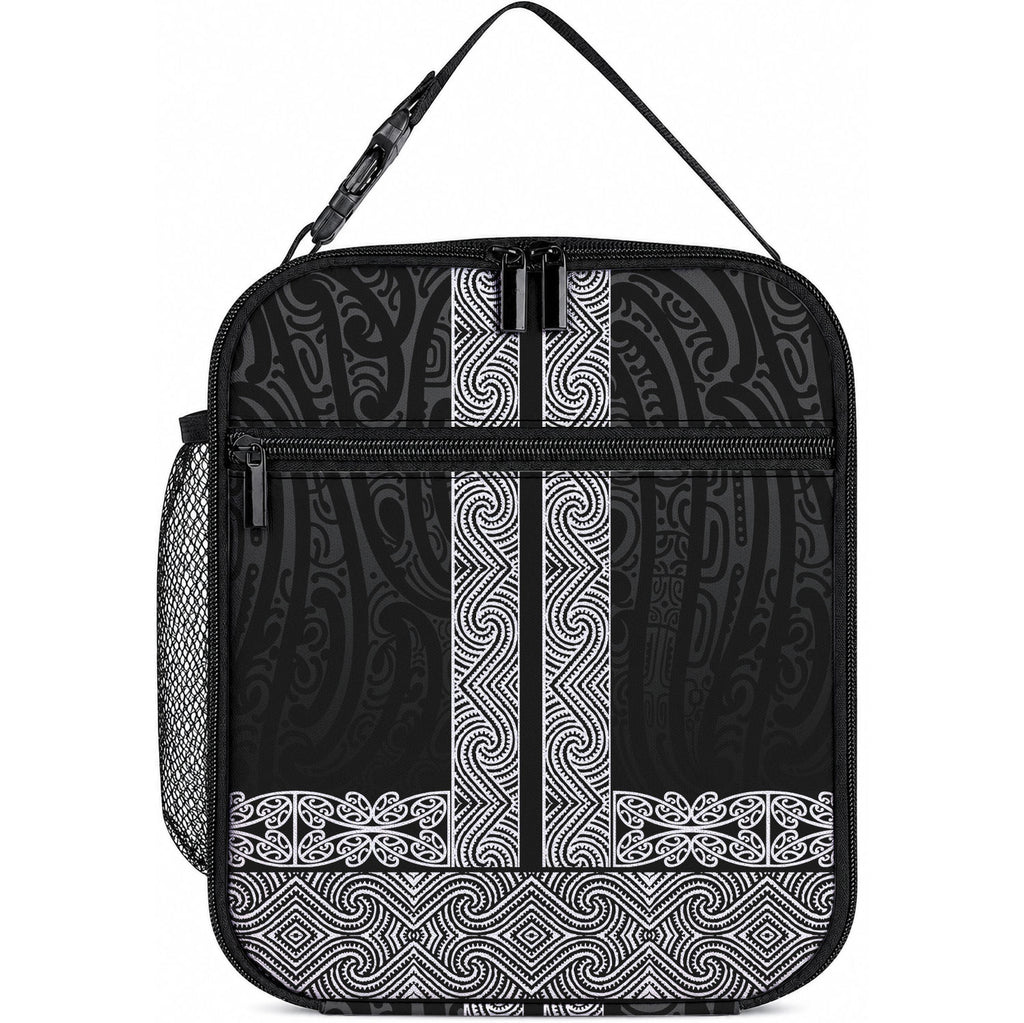 New Zealand Maori Kowhaiwhai Lunch Bag Pango Maui and Mangopare