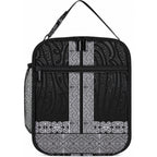 New Zealand Maori Kowhaiwhai Lunch Bag Pango Maui and Mangopare