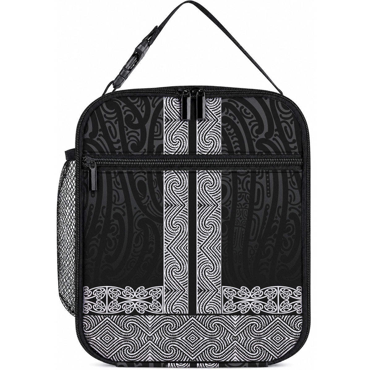 New Zealand Maori Kowhaiwhai Lunch Bag Pango Maui and Mangopare