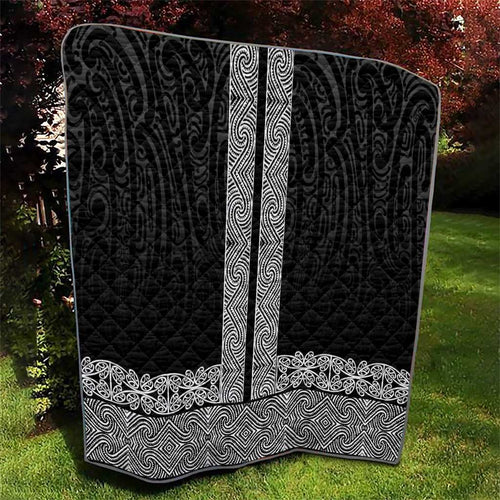 New Zealand Maori Kowhaiwhai Quilt Pango Maui and Mangopare